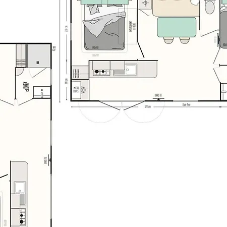 Mobil Home, Animaux Admis - 10 Pers. - Api-1-52-2466 *
